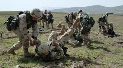 美国士兵在伊拉克(组图)